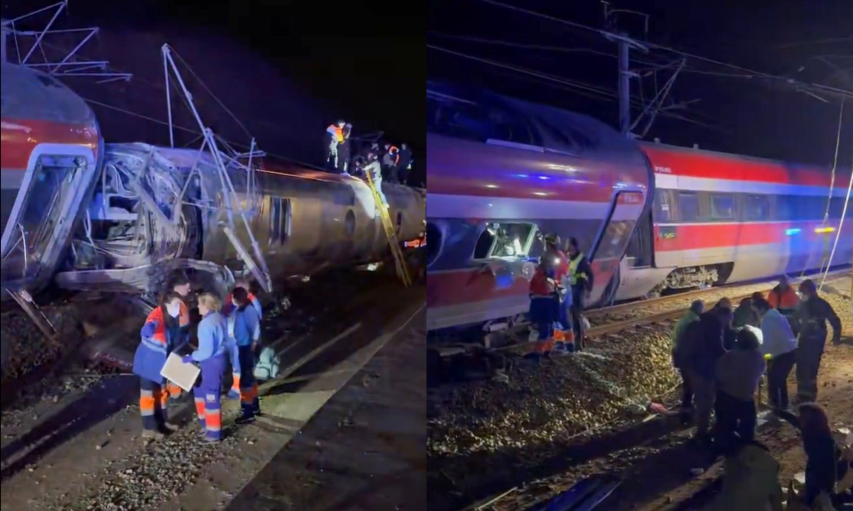 Acidente na Espanha: investigadores encontram junta solta em trilho onde trem descarrilou, diz agência