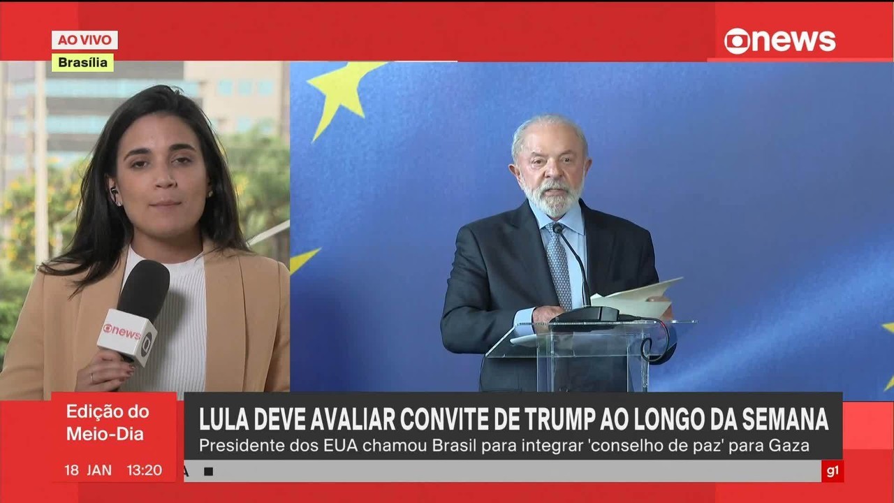 Lula se reúne com Vieira, mas ainda não decidiu sobre convite de Trump para o Conselho de Gaza